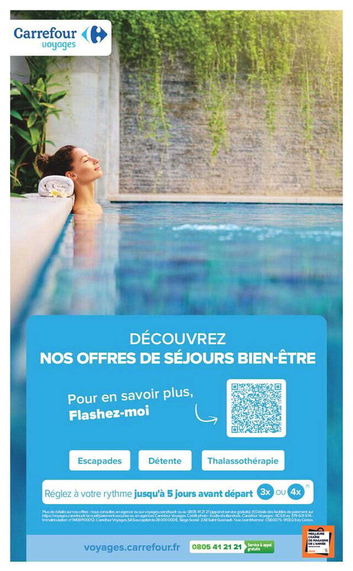 DÉCOUVREZ NOS OFFRES DE SÉJOURS BIEN-ÊTRE