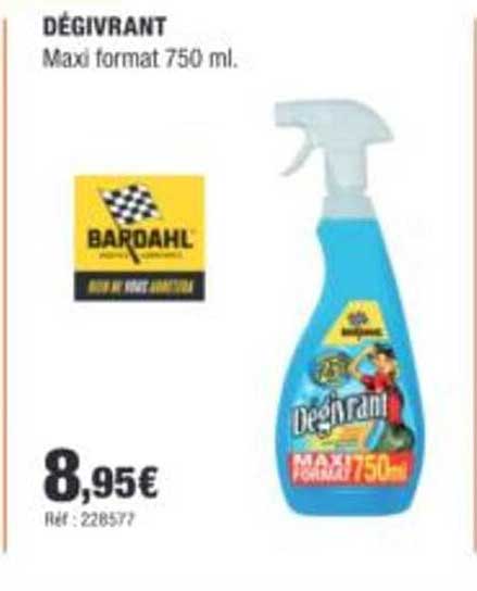 DÉGIVRANT Maxi format 750 ml.