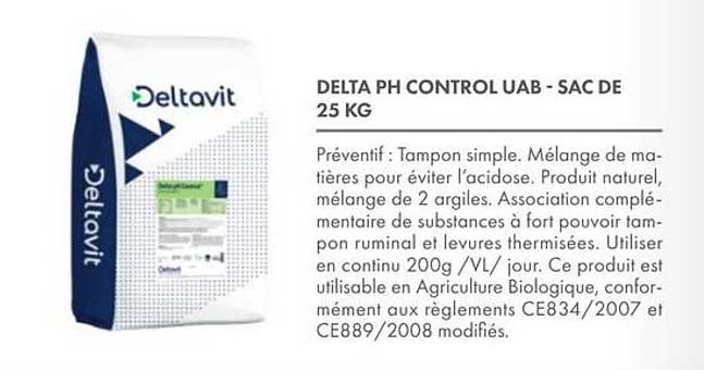 DELTA PH CONTROL UAB - SAC DE 25 KG