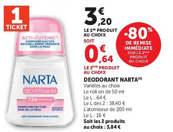 DÉODORANT NARTA (A)