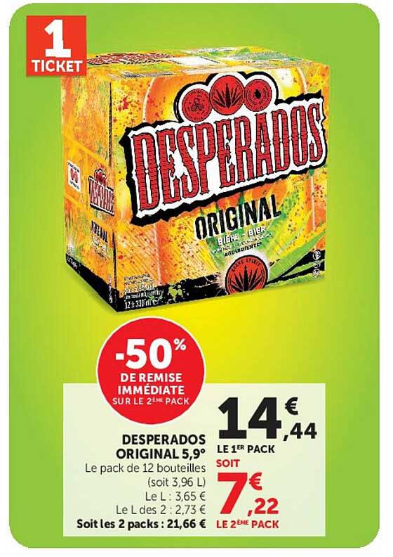 DESPERADOS ORIGINAL 5,9°