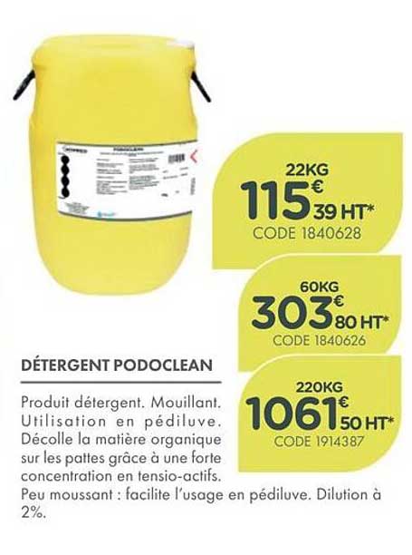 DÉTERGENT PODOCLEAN