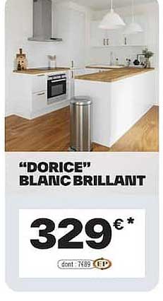 “DORICE” BLANC BRILLANT