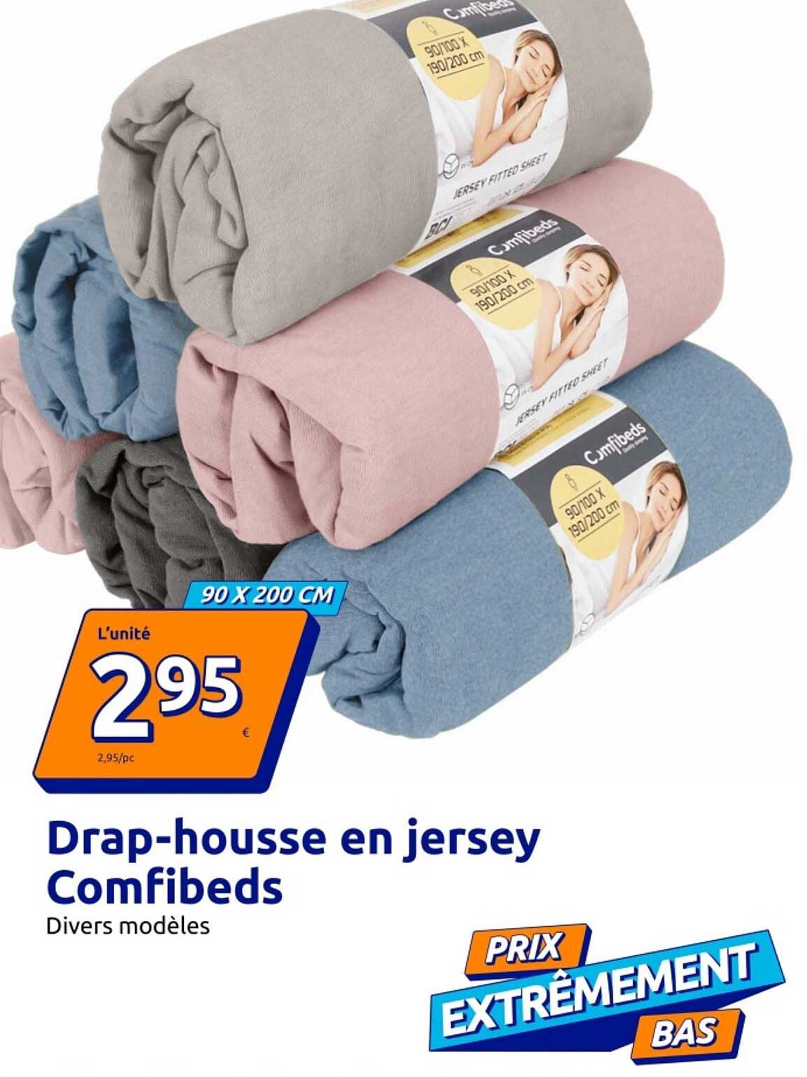 Drap-housse en jersey Comfibeds