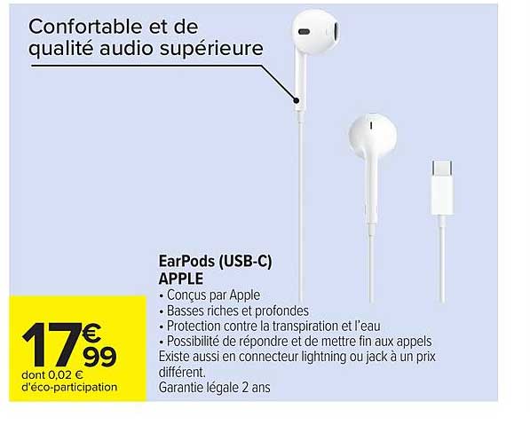 EarPods (USB-C) APPLE