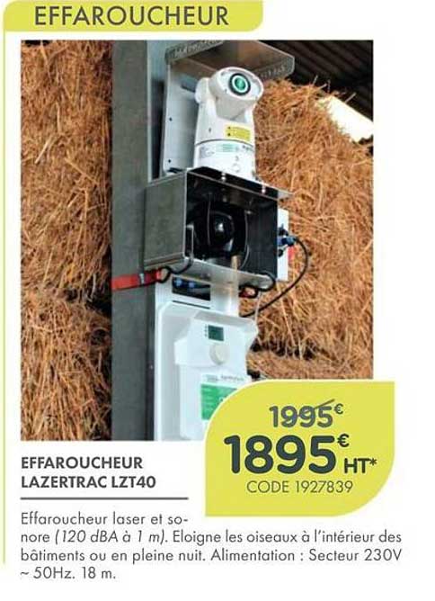 EFFAROUCHEUR LAZERTRAC LZT40