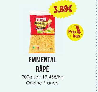 EMMENTAL RÂPÉ