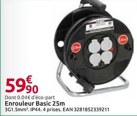 Enrouleur Basic 25m