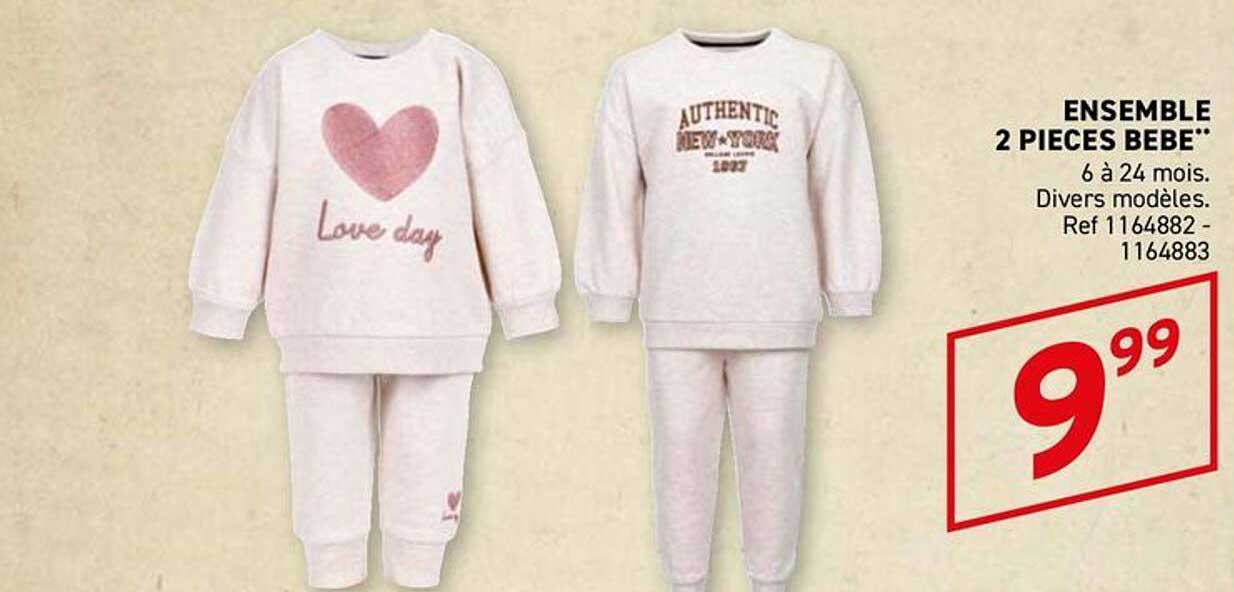 ENSEMBLE 2 PIECES BEBE**
