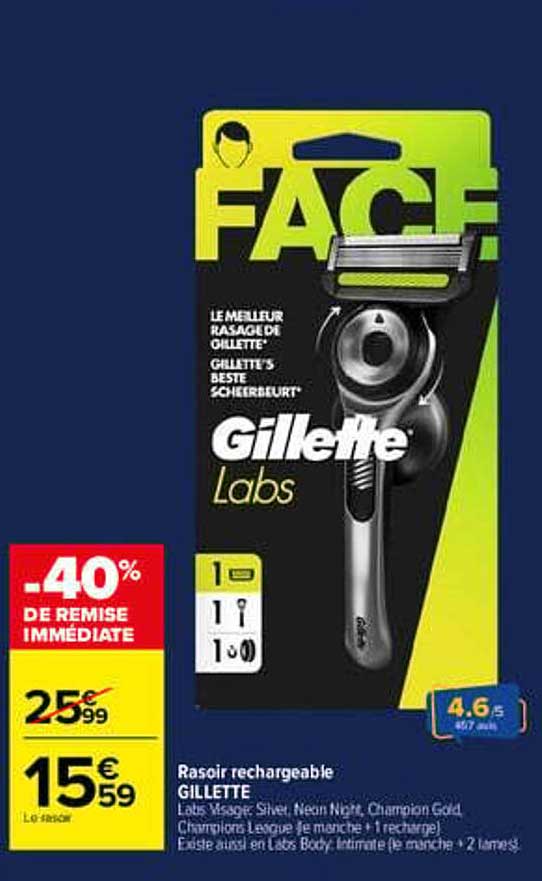 FACE Gillette Labs