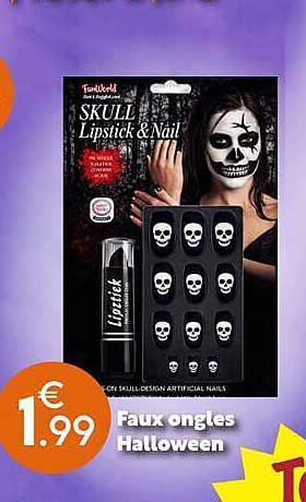 Faux ongles Halloween