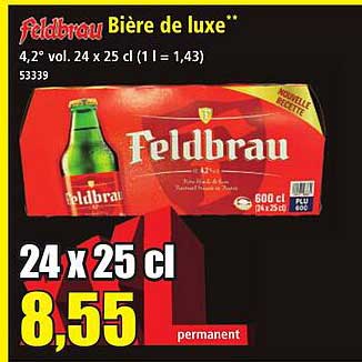 Feldbrau Bière de luxe**