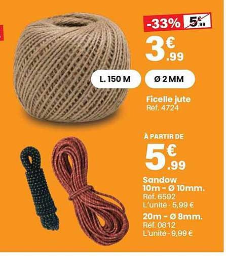 Ficelle jute