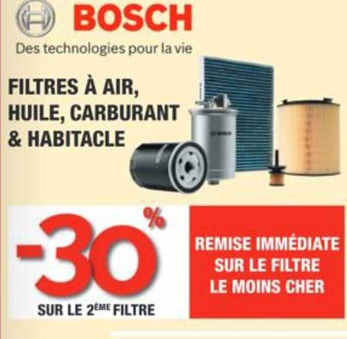 FILTRES À AIR, HUILE, CARBURANT & HABITACLE