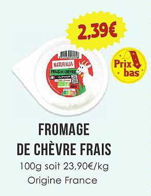 FROMAGE DE CHÈVRE FRAIS