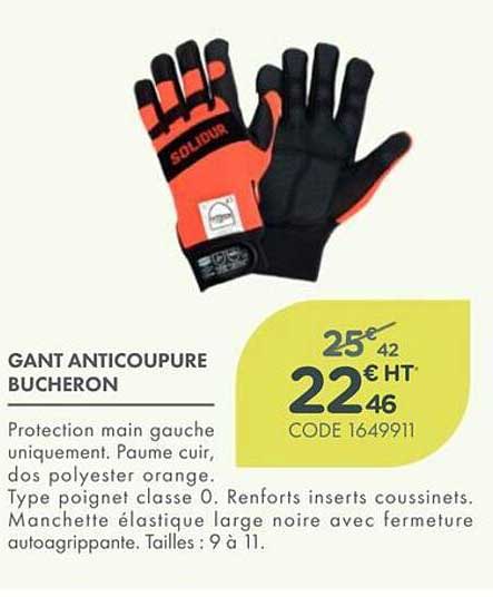 GANT ANTICOUPURE BUCHERON