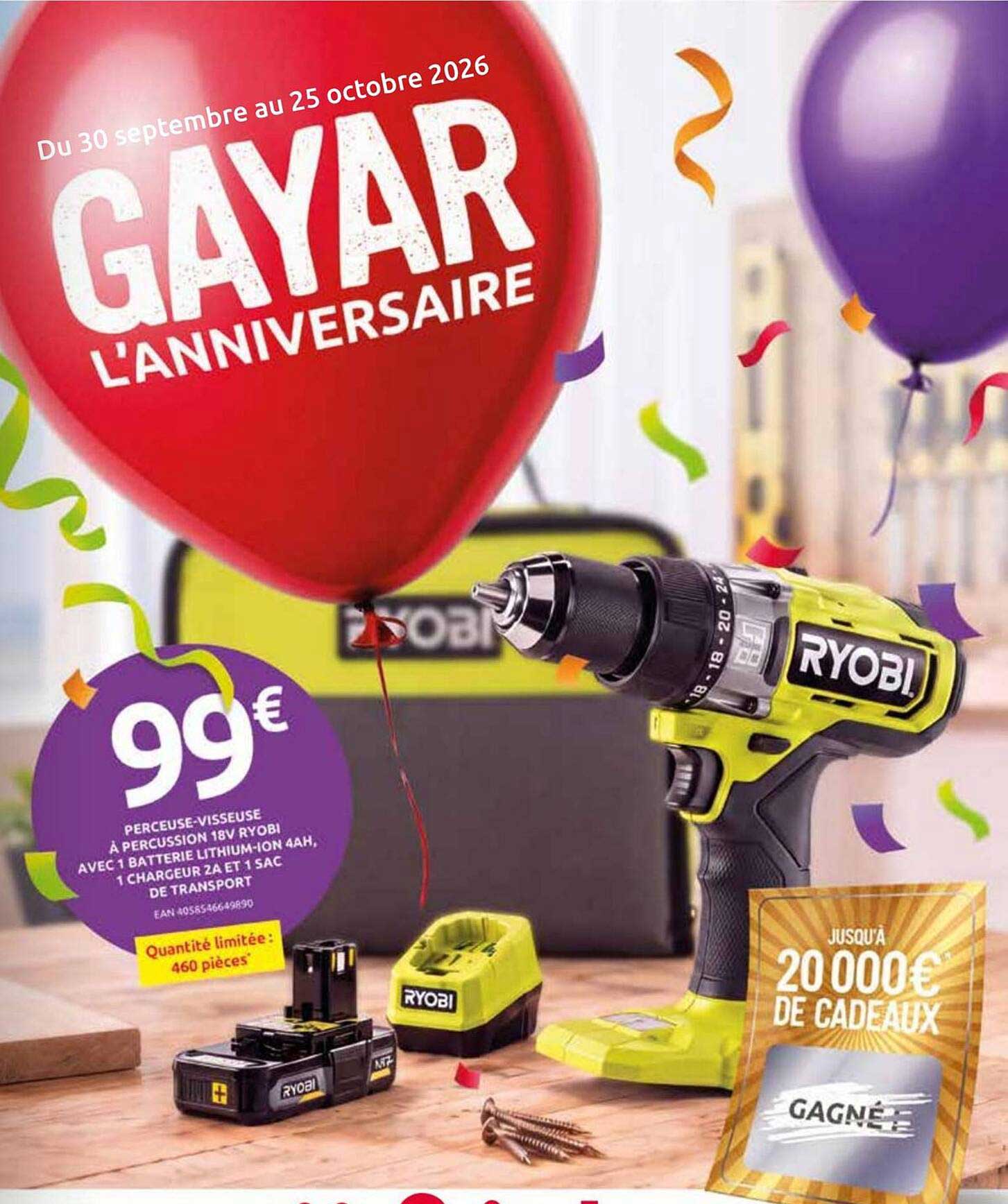 GAYAR L'ANNIVERSAIRE