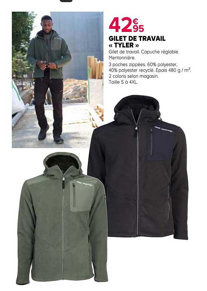 GILET DE TRAVAIL « TYLER »