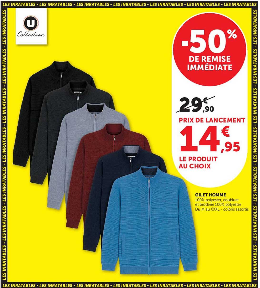 GILET HOMME