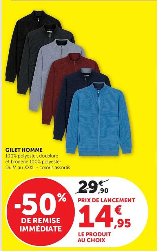 GILET HOMME