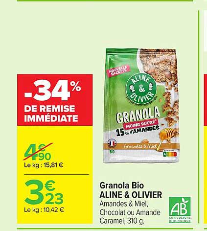 Granola Bio ALINE & OLIVIER