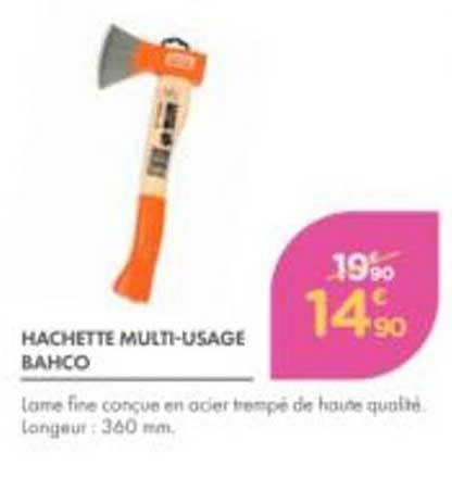 HACHETTE MULTI-USAGE BAHCO