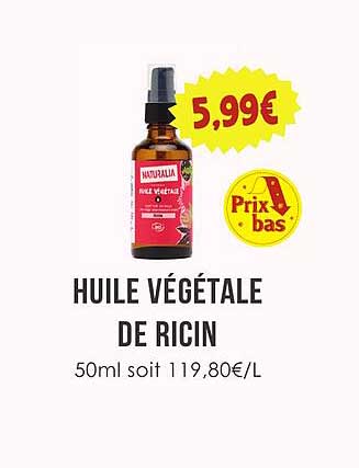 HUILE VÉGÉTALE DE RICIN