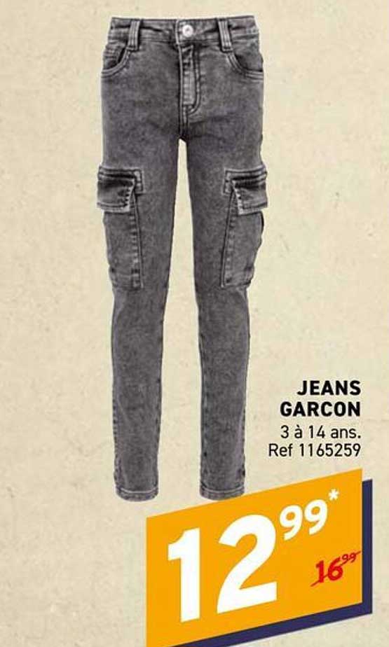 JEANS GARCON 3 à 14 ans. Ref 1165259