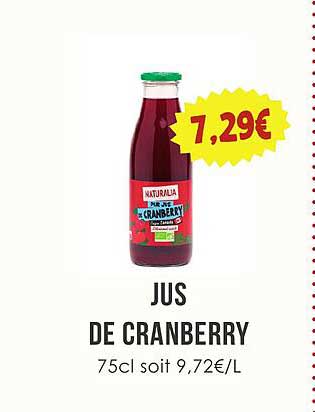 JUS DE CRANBERRY