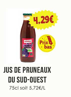 JUS DE PRUNEAUX DU SUD-OUEST