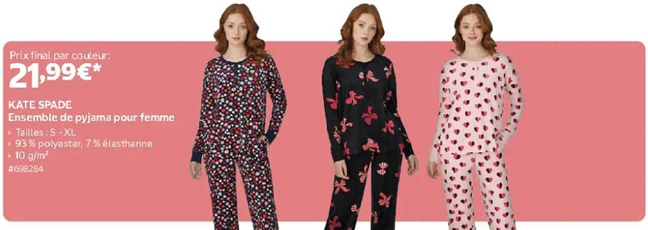 KATE SPADE Ensemble de pyjama pour femme
