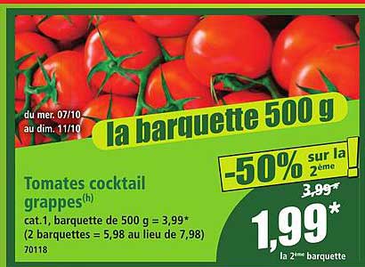 la barquette 500 g