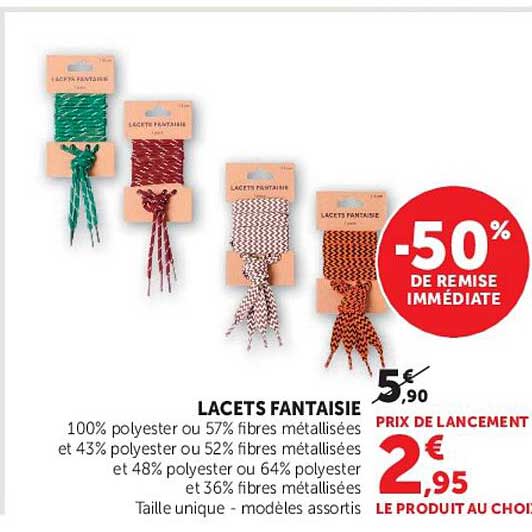 LACETS FANTAISIE