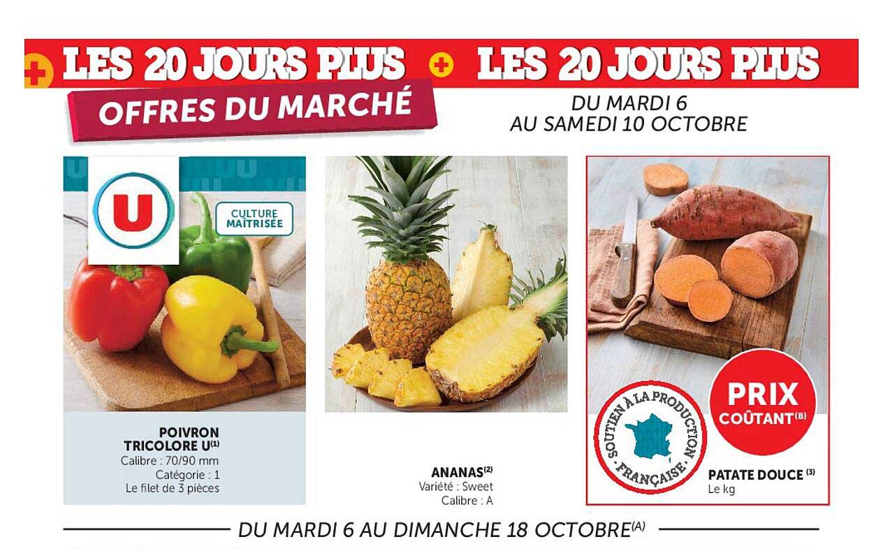 LES 20 JOURS PLUS OFFRES DU MARCHÉ