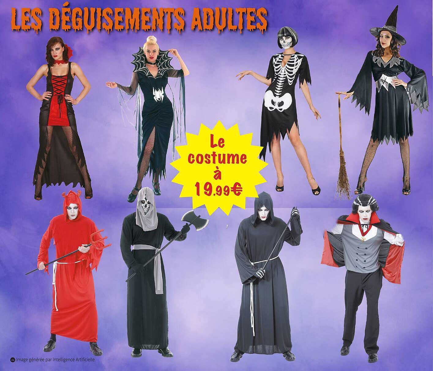 LES DÉGUISEMENTS ADULTES