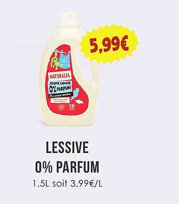LESSIVE 0% PARFUM