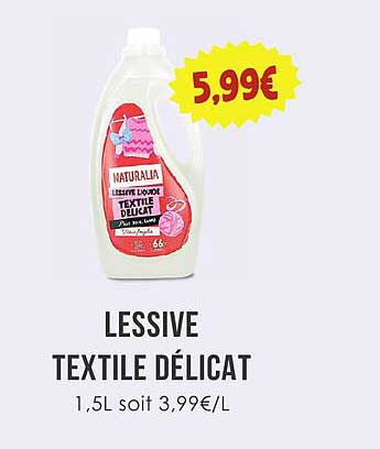 LESSIVE TEXTILE DÉLICAT