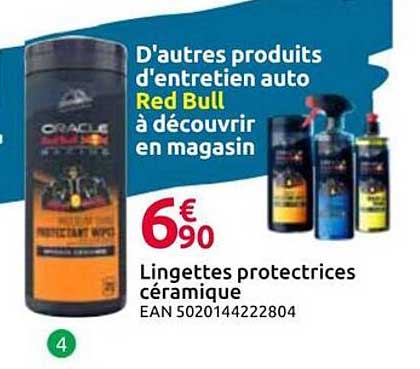 Lingettes protectrices céramique