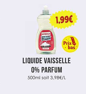 LIQUIDE VAISSELLE 0% PARFUM