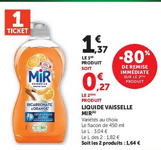 LIQUIDE VAISSELLE MIR®