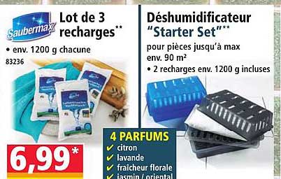 Lot de 3 recharges**