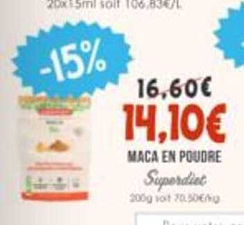 MACA EN POUDRE