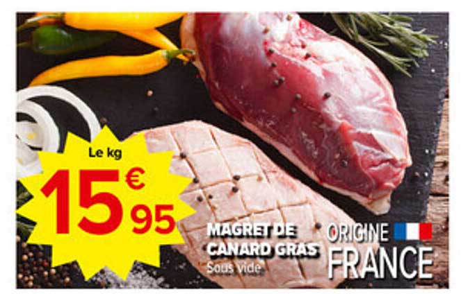 MAGRET DE CANARD GRAS