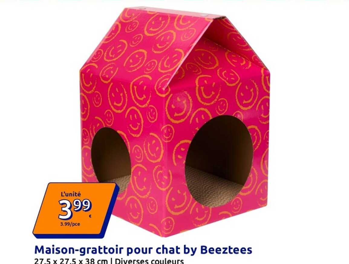 Maison-grattoir pour chat by Beeztees