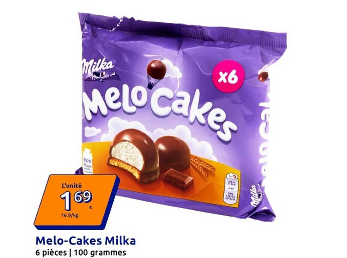Melo-Cakes Milka