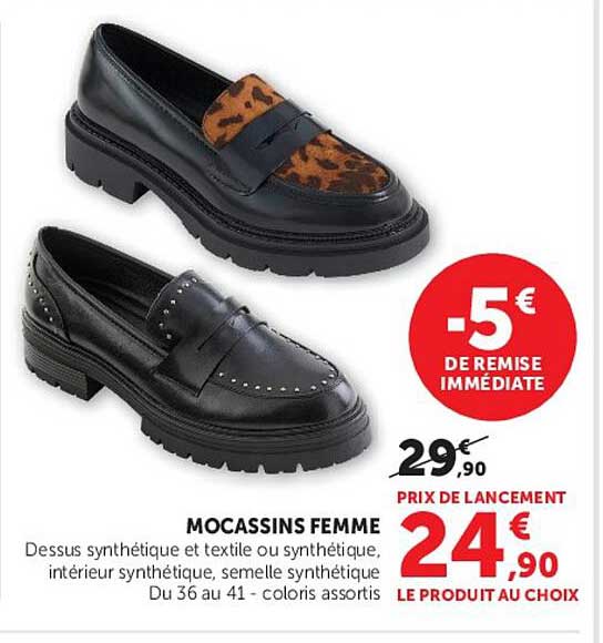 MOCASSINS FEMME