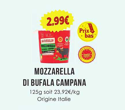 MOZZARELLA DI BUFALA CAMPANA