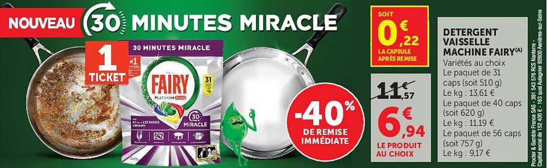 NOUVEAU 30 MINUTES MIRACLE