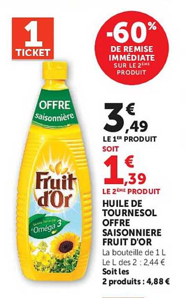 OFFRE saisonnière
