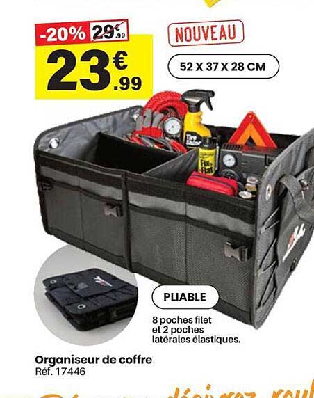 Organiseur de coffre